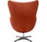 Кресло BRADEX EGG CHAIR терракотовый, искусственная замша FR 0646 4