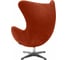 Кресло BRADEX EGG CHAIR терракотовый, искусственная замша FR 0646 5