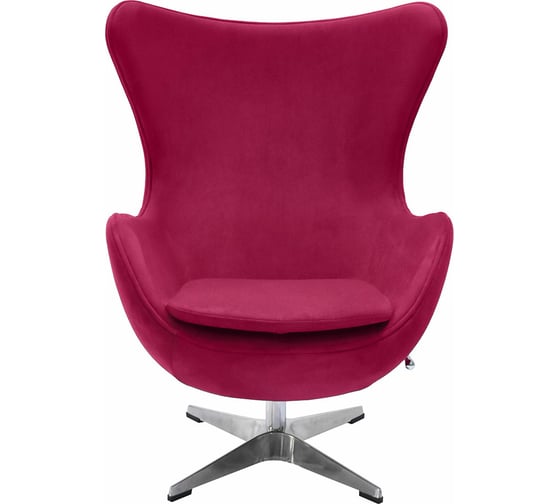 Кресло BRADEX EGG CHAIR винный, искусственная замша FR 0643
