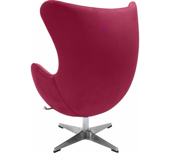 Кресло BRADEX EGG CHAIR винный, искусственная замша FR 0643