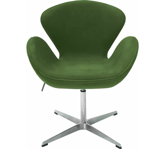 Кресло BRADEX SWAN CHAIR зеленый, искусственная замша FR 0653