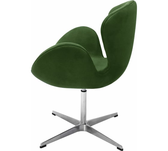 Кресло BRADEX SWAN CHAIR зеленый, искусственная замша FR 0653
