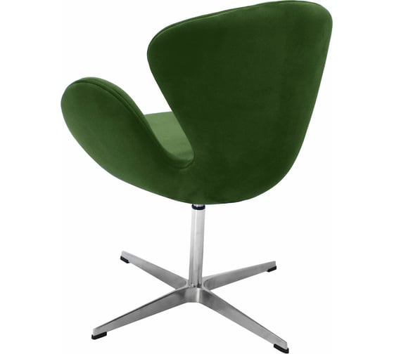 Кресло BRADEX SWAN CHAIR зеленый, искусственная замша FR 0653