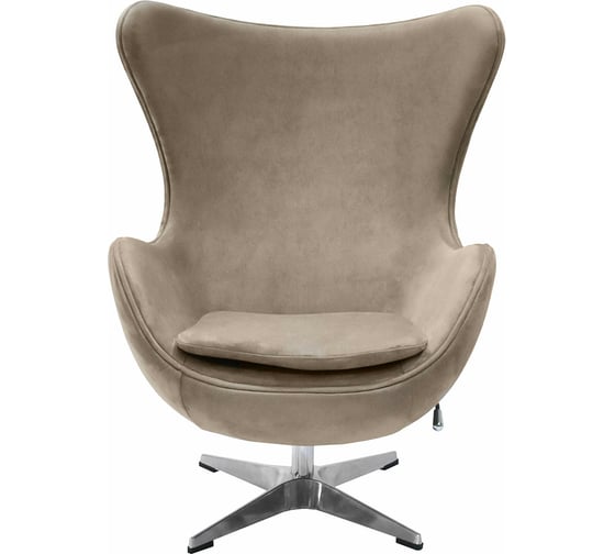 Кресло BRADEX EGG CHAIR латте, искусственная замша FR 0647