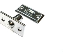 Защелка шариковая без ручек Крепстор, хром, пакет 2 шт. 4665317041380