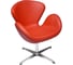 Кресло BRADEX SWAN CHAIR красный FR 0483 1