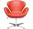Кресло BRADEX SWAN CHAIR красный FR 0483 2