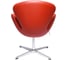 Кресло BRADEX SWAN CHAIR красный FR 0483 5