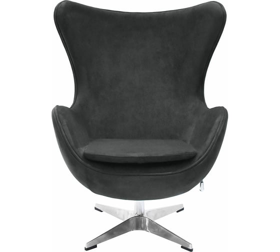 Кресло BRADEX EGG CHAIR графит, искусственная замша FR 0642