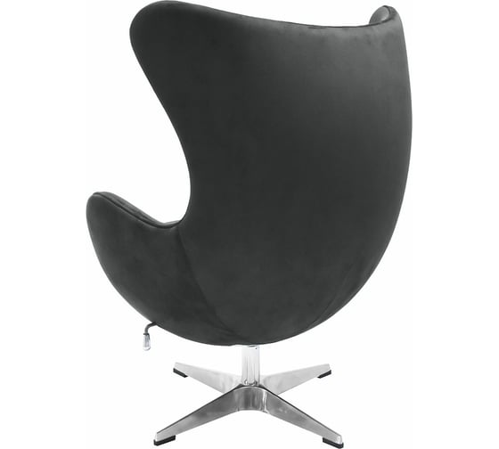 Кресло BRADEX EGG CHAIR графит, искусственная замша FR 0642
