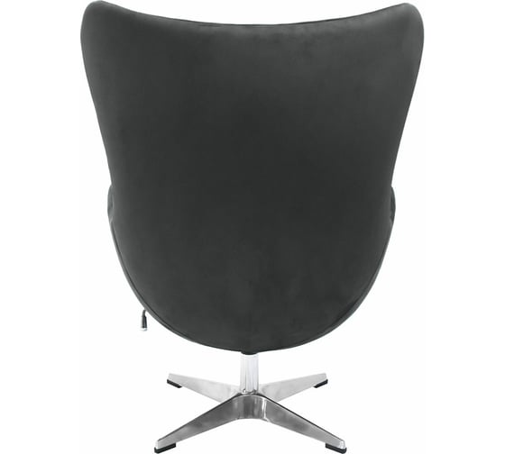 Кресло BRADEX EGG CHAIR графит, искусственная замша FR 0642