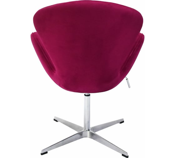 Кресло BRADEX SWAN CHAIR винный, искусственная замша FR 0651