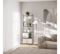 Стеллаж ЗМИ Валенсия 26 черный СТВ26 Ч СТВ26 Ч