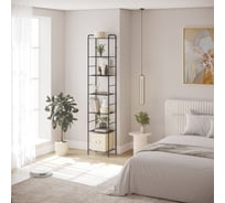 Стеллаж ЗМИ Валенсия 17 черный СТВ17 Ч СТВ17 Ч