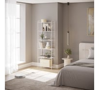 Стеллаж ЗМИ Валенсия 26 белый СТВ26 Б СТВ26 Б