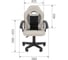 Кресло CHAIRMAN Kids 111 экокожа серый 00-07202590 12