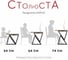 Стол трансформер письменный MAKE MEBEL РОСТА СПК 1400х650х740, Орех Дижон 9005 5