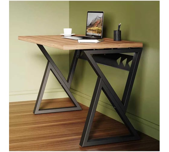 Стол трансформер письменный MAKE MEBEL РОСТА СПК 1200х650х750, Орех Дижон 9016 1