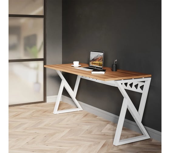 Стол трансформер письменный MAKE MEBEL РОСТА СПК 1800х650х740 Орех Дижон 9016 1