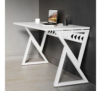 Стол трансформер письменный MAKE MEBEL РОСТА СПК 1800х650х740 Белый 9016