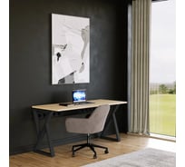 Стол трансформер письменный MAKE MEBEL РОСТА СПК 1800х650х740 Дуб Виченца 7037