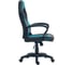 Кресло геймерское Floky VIBE Aqua-Black 4