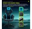 Кресло геймерское Floky VIBE Aqua-Black 12