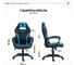 Кресло геймерское Floky VIBE Aqua-Black 16