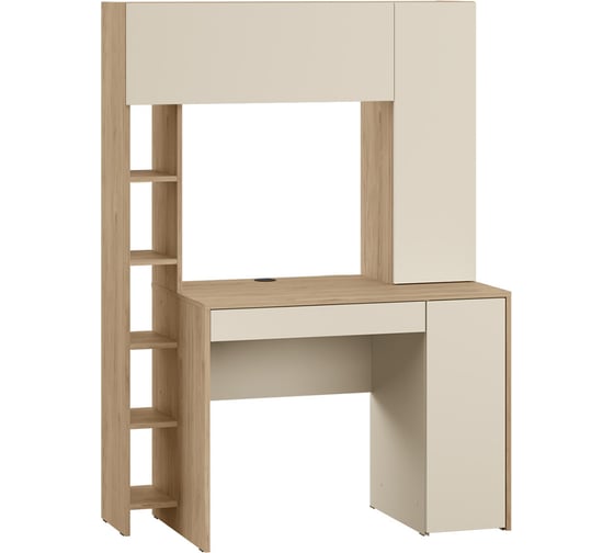 Стол компьютерный Арника Комфорт 12.71, гикори рокфорд, сатин 00-00166431 1