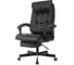 Кресло Easy Chair VB_EChair 624 PU PM черный, экокожа, подставка для ног 2188093 1