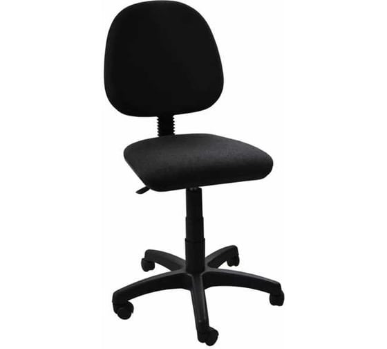 Кресло Фабрикант Регал Р ткань, мебельная, ТК-1(черный), г/п 270, О, PL 600, б/подл, ринг база BL, глайдер 4600721206444 1