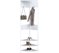 Вешалка напольная MAKE MEBEL Лофт ПВ 500х500х2000 Белый 9005