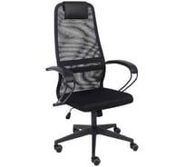 Офисное кресло KSG Kingstyle Insider Black, арт. PMK 003.238, DMS, крестовина черна, сетка черная (аналог BK-8 Ирис) KS-001480