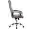 Офисное поворотное кресло KSG Kingstyle SHL-8 Sane Velvet Chrome велюр, серый KS-000681 2