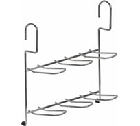 Навесной держатель для кружек МУЛЬТИДОМ на рейлинг 24х10х24 см AN52-137
