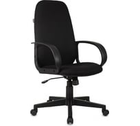 Кресло руководителя Бюрократ Ch-808AXSN черный TW-11 крестов. пластик 664041