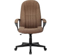 Кресло руководителя Бюрократ T-898 коричневый 38-414 крестов. пластик 1795528