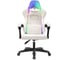 Кресло игровое Бюрократ Knight Wolf RGB белый экокожа/сетка с подголов. крестов. пластик 2102880 2