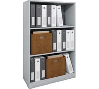 Стеллаж средний Альянс мебель ХИТ 800х354х1220 К-11.3 Серый