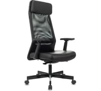 Кресло эргономичное Бюрократ T-995 черный TW-01 экокожа/сетка с подголов. крестов. металл черный 460699