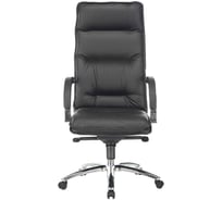 Кресло руководителя Бюрократ T-9927SL черный кожа, крестовина металл, хром 1360683