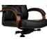 Кресло руководителя Бюрократ T-9928WALNUT черный кожа, крестовина металл/дерево 1545725 6