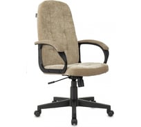 Кресло руководителя Бюрократ CH 002 Fabric песочный Light-21, крестовина пластик, 1973985