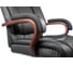 Кресло руководителя Бюрократ T-9925WALNUT черный кожа/иск.кожза, крестовина металл/дерево 1215691 5