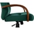 Кресло руководителя Бюрократ T-9928WALNUT Fabric зеленый Italia Green, крестовина металл/дерево 1932029 6