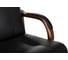 Кресло руководителя Бюрократ T-9933Walnut черный экокожа, крестовина металл/дерево 2095823 8