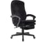 Кресло руководителя Бюрократ T-9950MSG-F Fabric черный Light-20, крестовина пластик, подставка для ног 2058923 1
