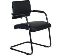 Кресло Бюрократ CH-271N-V черный Leather Black экокожа полозья металл черный 1165894