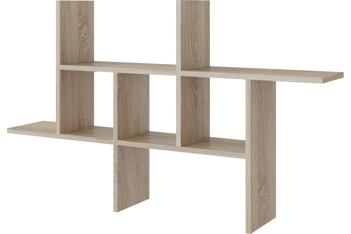 Настенная полка СОКОЛ ПК-6 дуб сонома 00-00011508 - выгодная цена ...