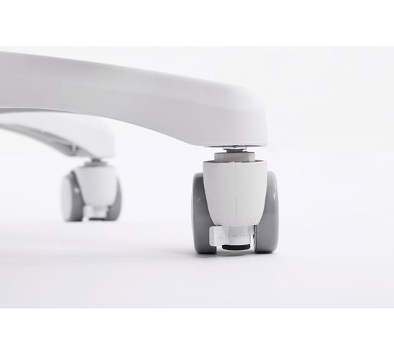 Кресло с подставкой для ног BRABIX MG-215, сетка/ткань TW, серое, 533313